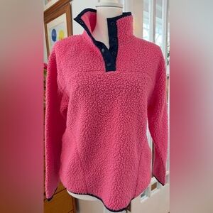 St. John's Bay Pink Sherpa Sweatshirt